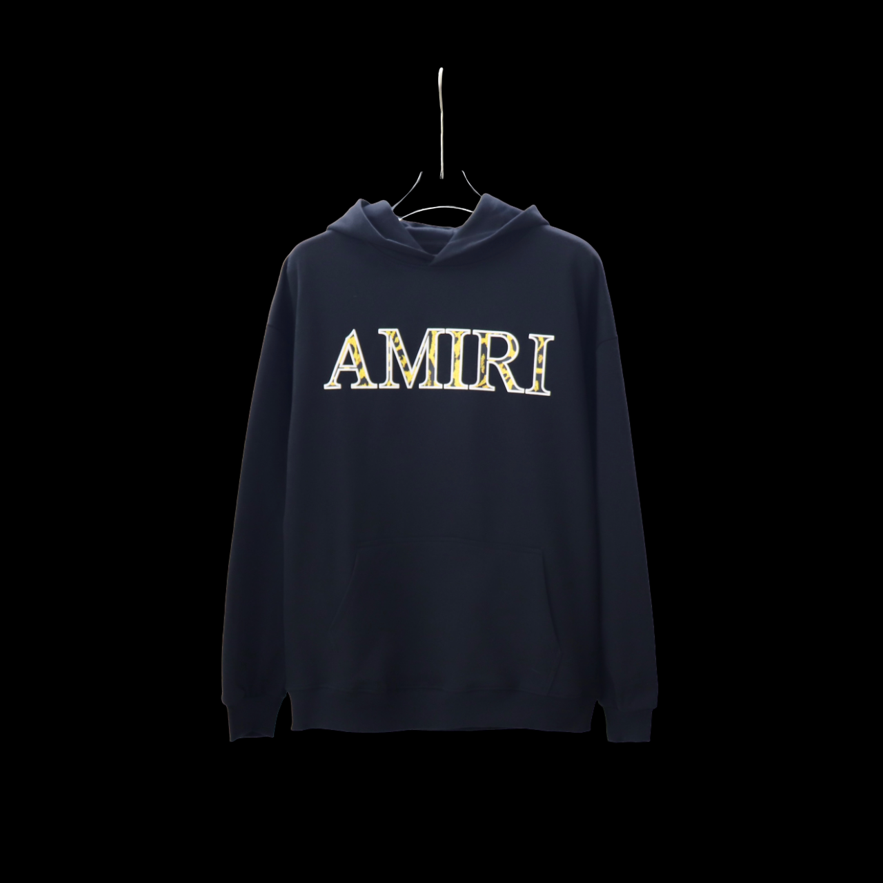 HOODIE BLACK YELLOW