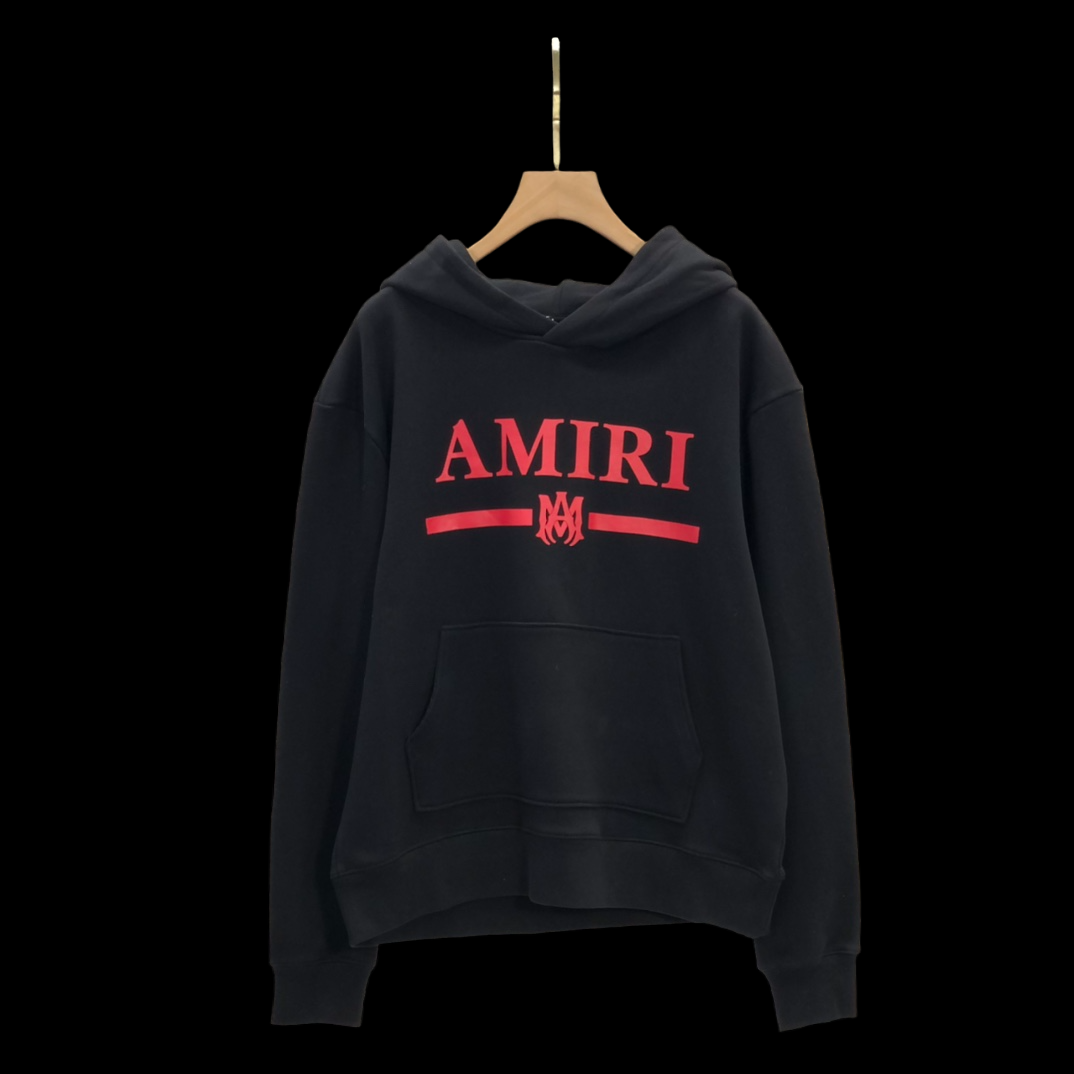 HOODIE BLACK RED