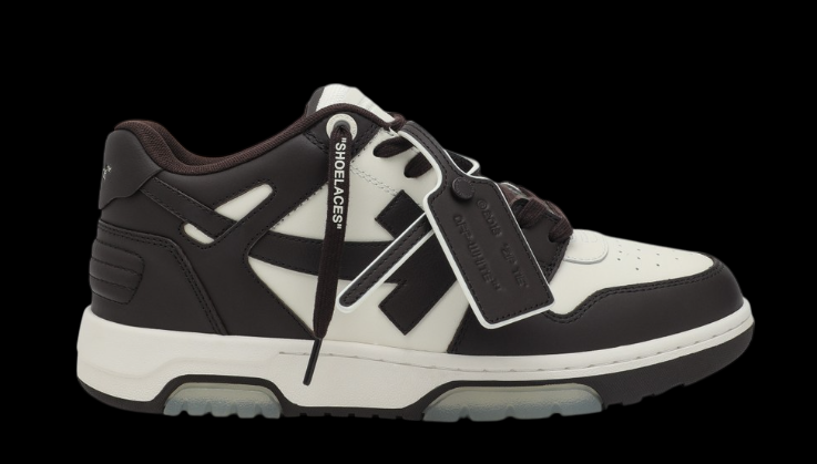 OFF SHOES BROWN WHITE