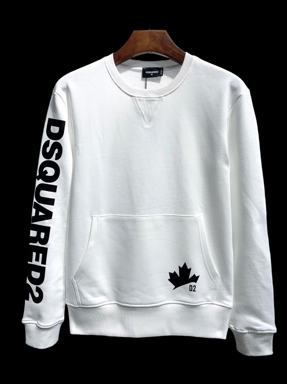 HOODIE DSQ WHITE