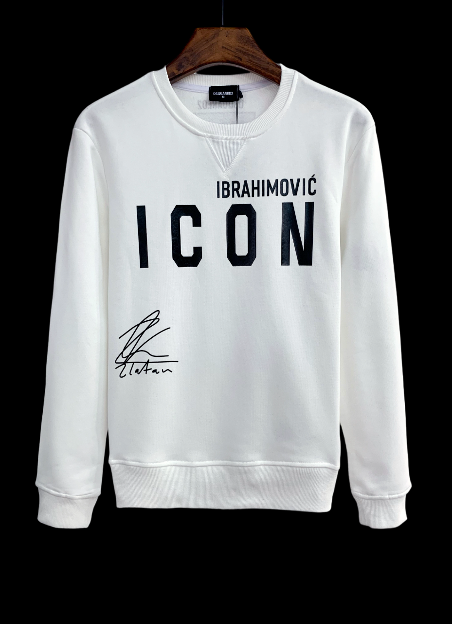 HOODIE DSQ WHITE IBRA