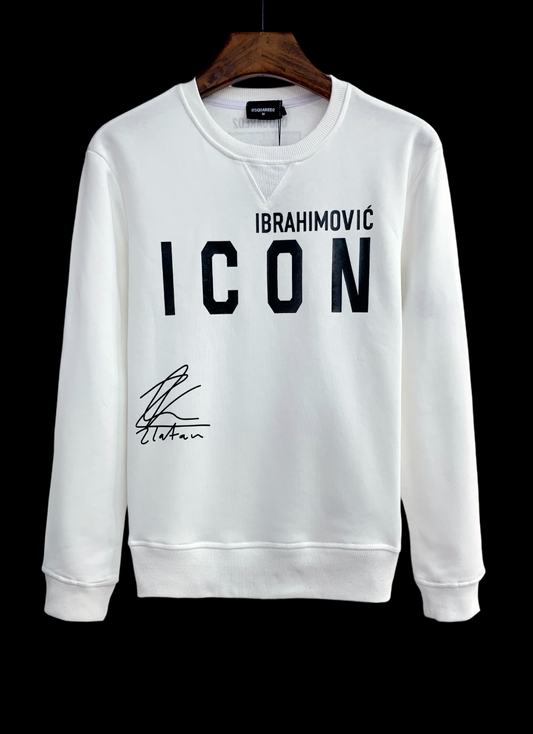 HOODIE DSQ WHITE IBRA