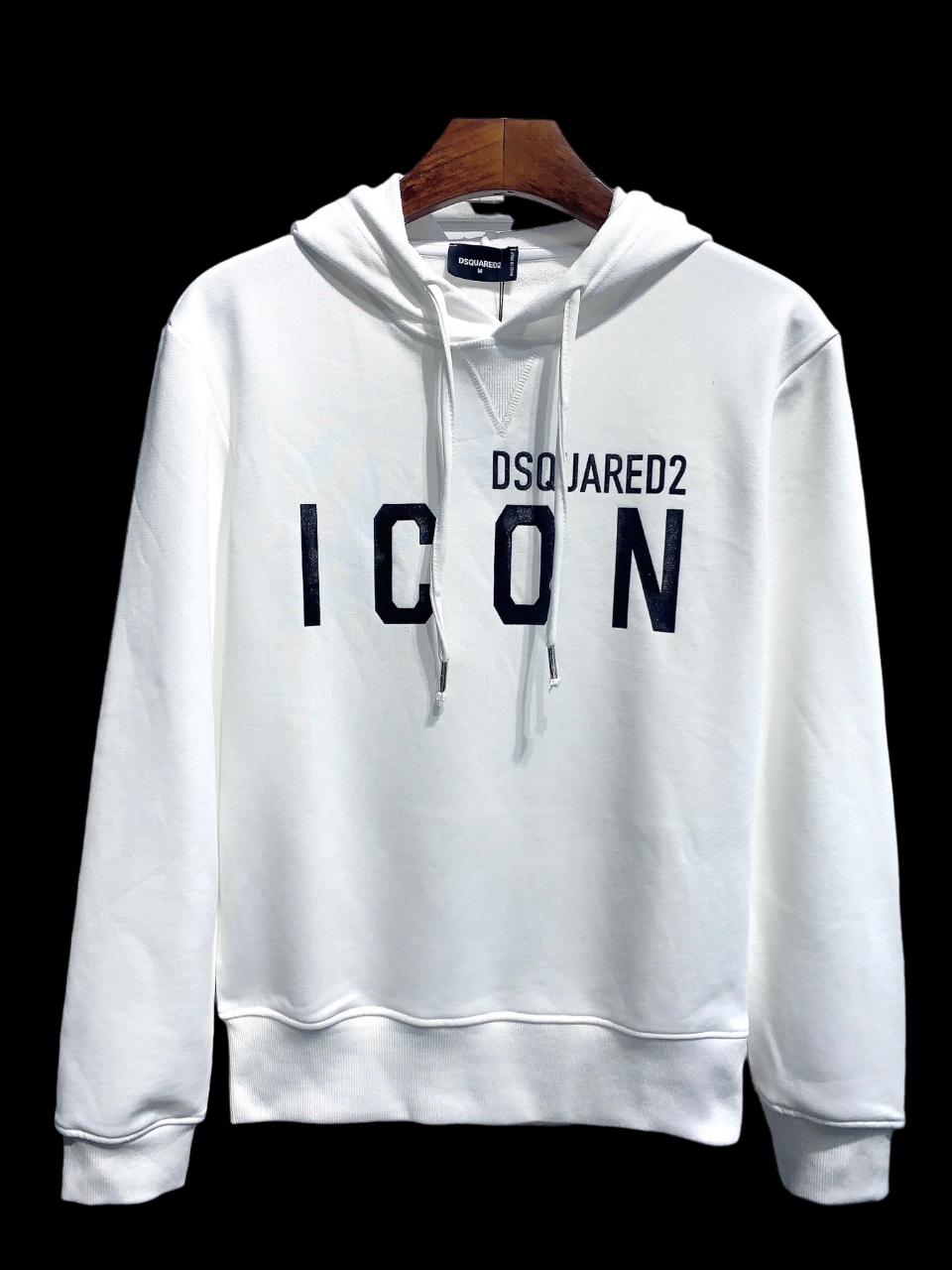 HOODIE DSQ WHITE