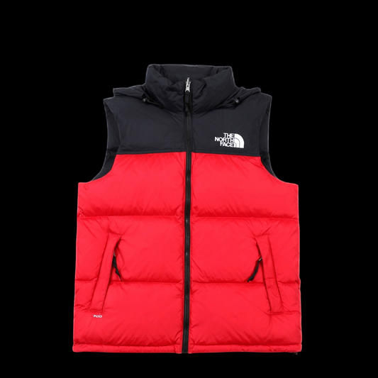 GIUBOTTO TNF SMANICATO ROSSO
