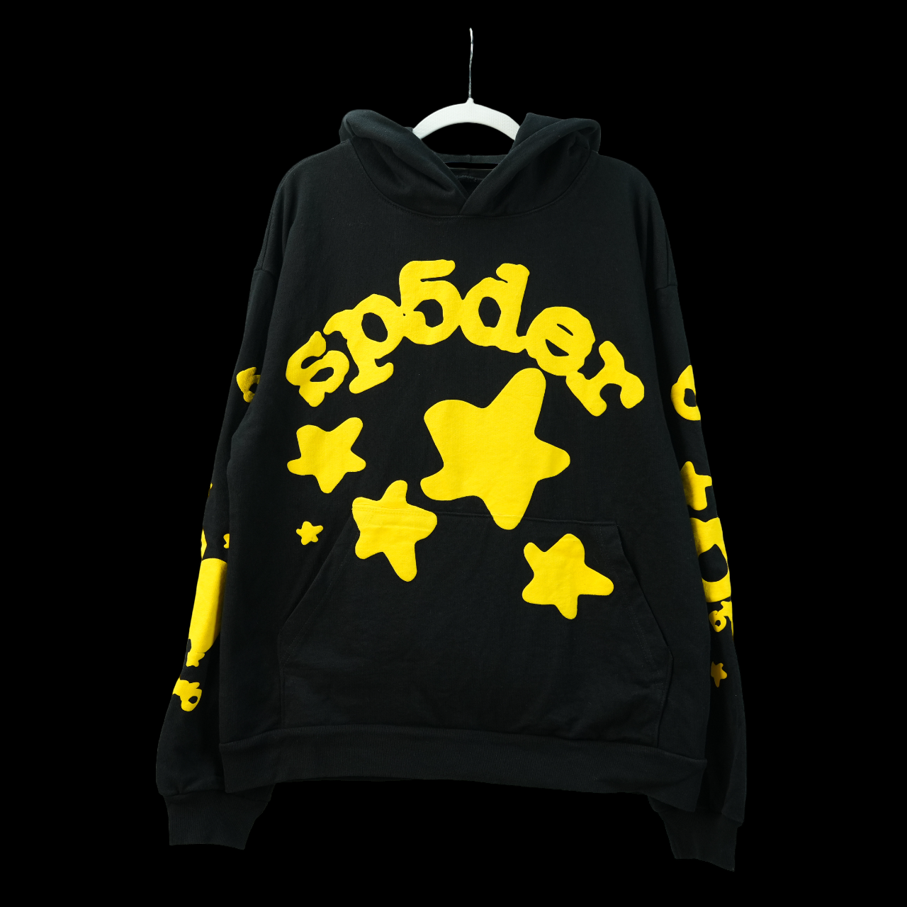 HOODIE BLACK YELLOW