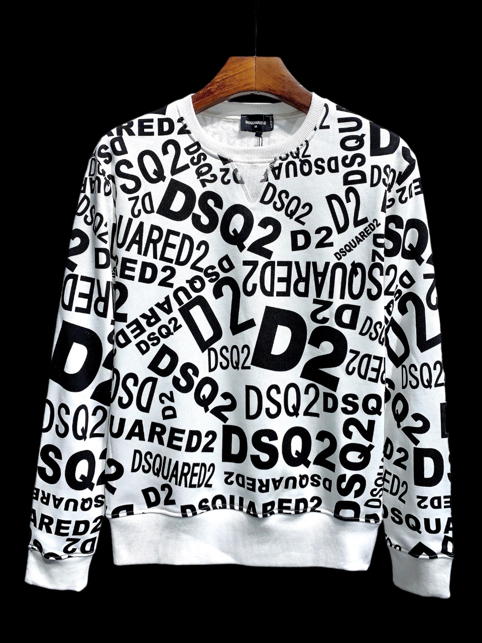 HOODIE DSQ WHITE