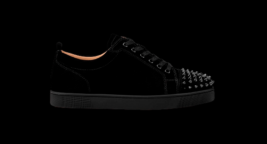 LBTN SHOES BLACK SPIKES